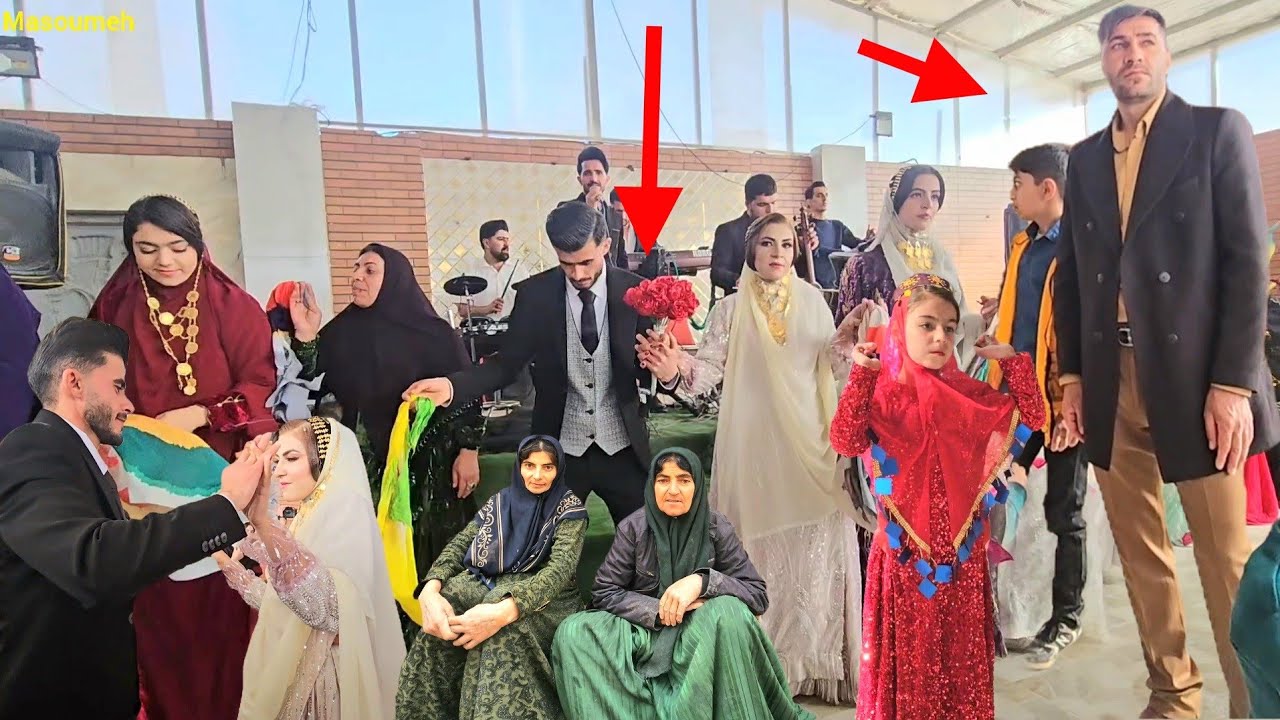 Wedding day in the hall! With Maryam and Abolfazl at the celebration of cousin Masoumeh 💃☀️👰‍♀️