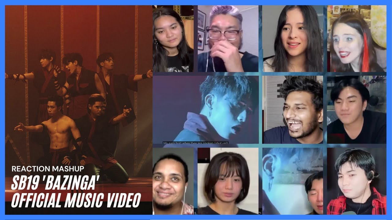 SB19 'Bazinga' Official Music Video Reaction Mashup