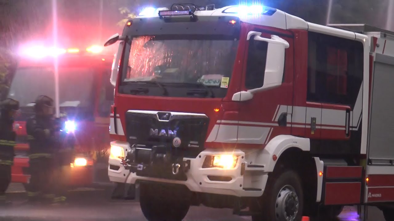 Bomberos de Osorno cuenta con nuevo carro de materiales peligrosos