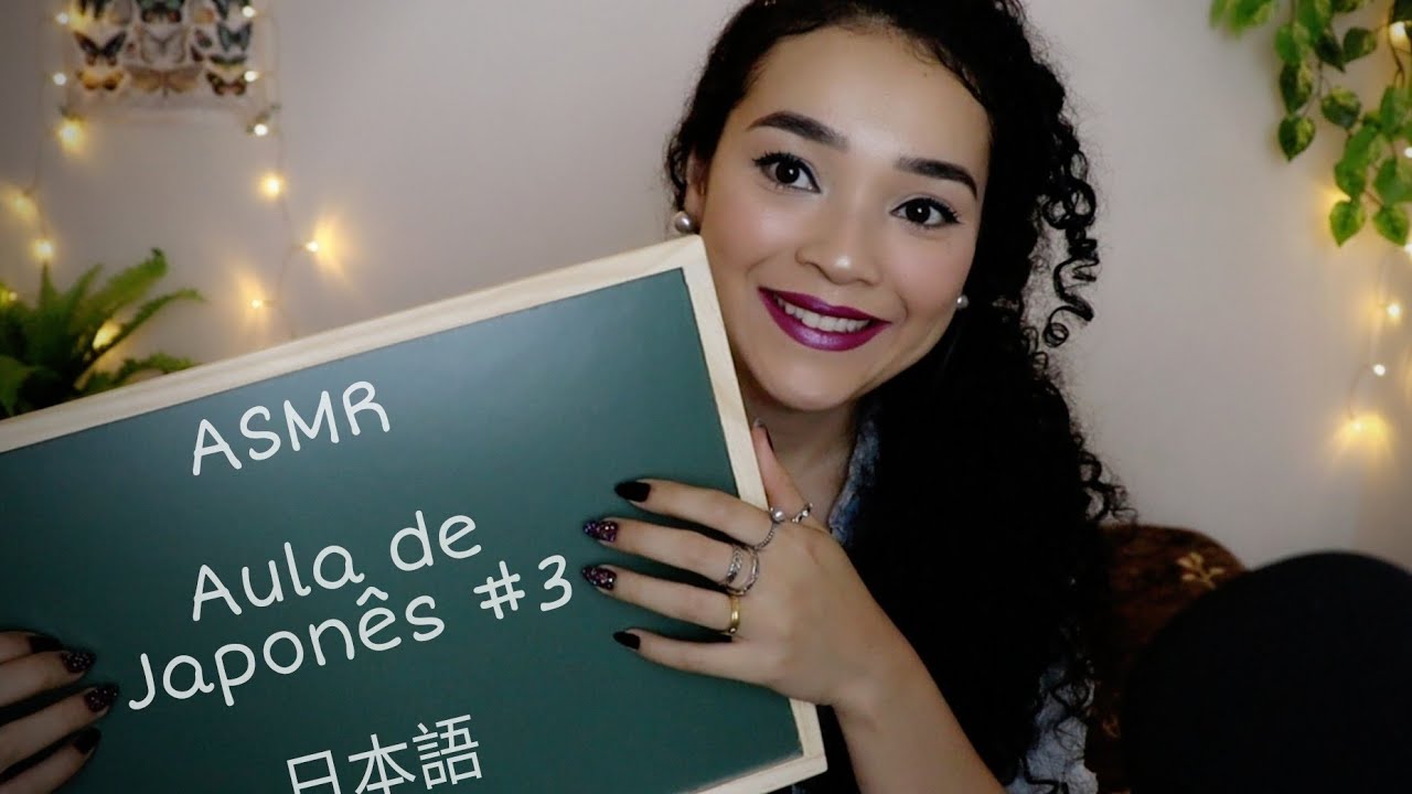 ASMR PROFESSORA DE JAPON&Ecirc;S | Aula particular ROLEPLAY 🥰