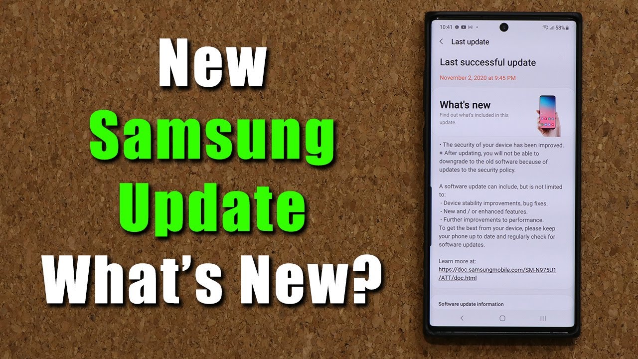 NEW Software Update For Samsung Smartphones - Camera and Battery Improved! (One UI 2.5, 2.1)