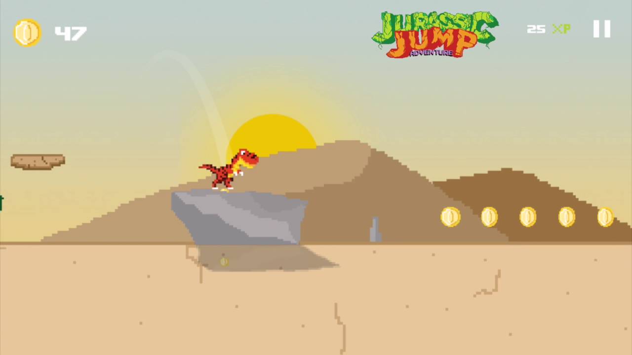 Jurassic Jump - Level 3 - Desert - Teaser