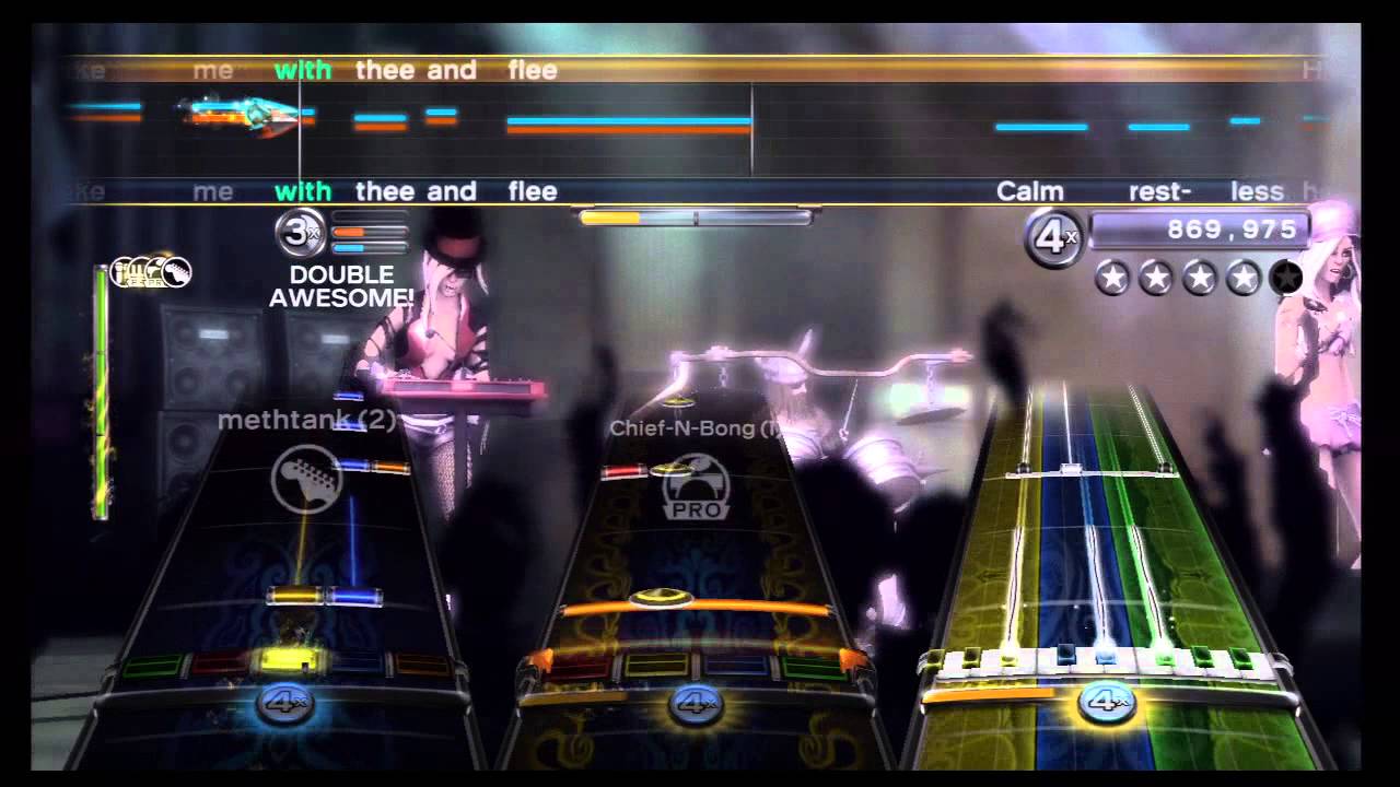 Rock Band 3 - [RBN] Lost Soul Expert Full Beautiful Band ft. Meth-N-Bong!
