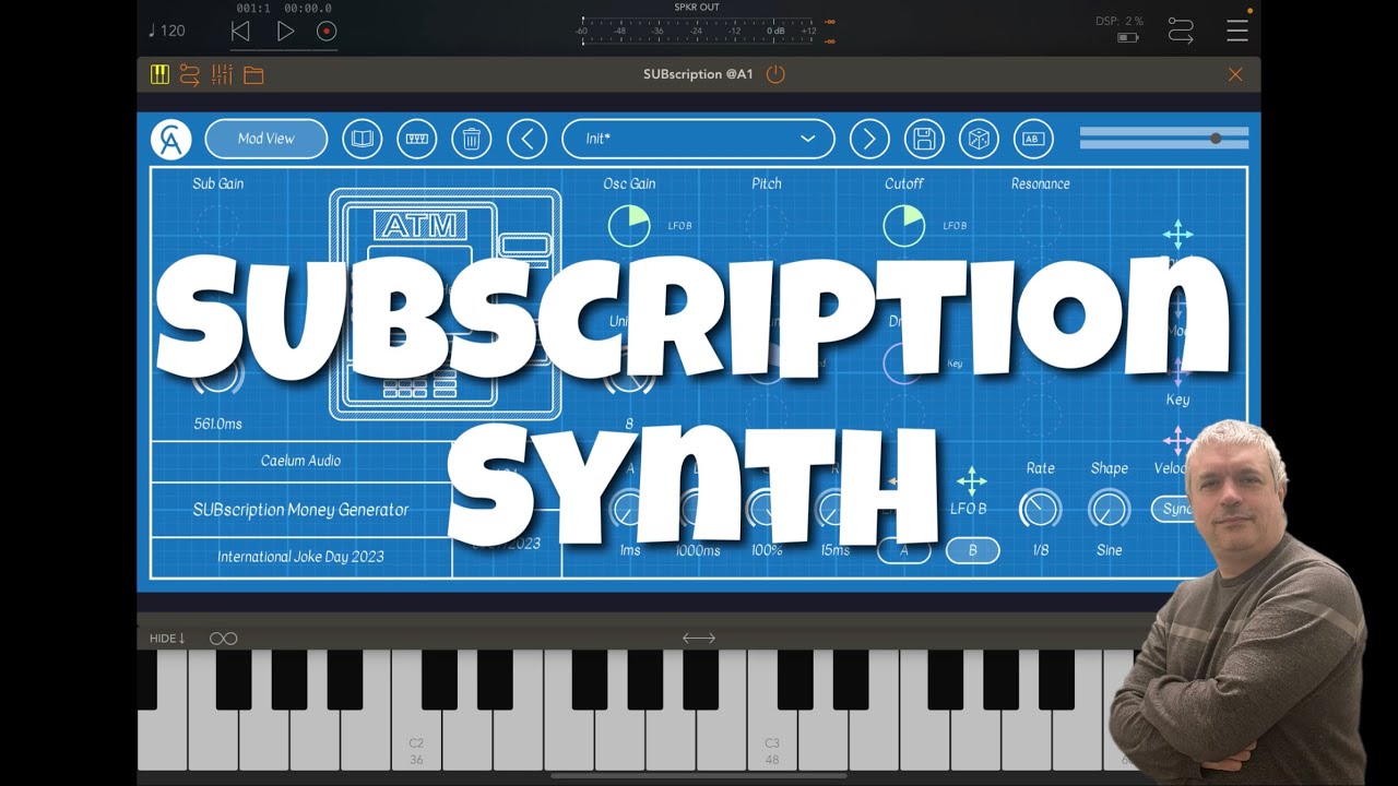 Caelum Audio SUBscription Synth - Demo (Free Synth)