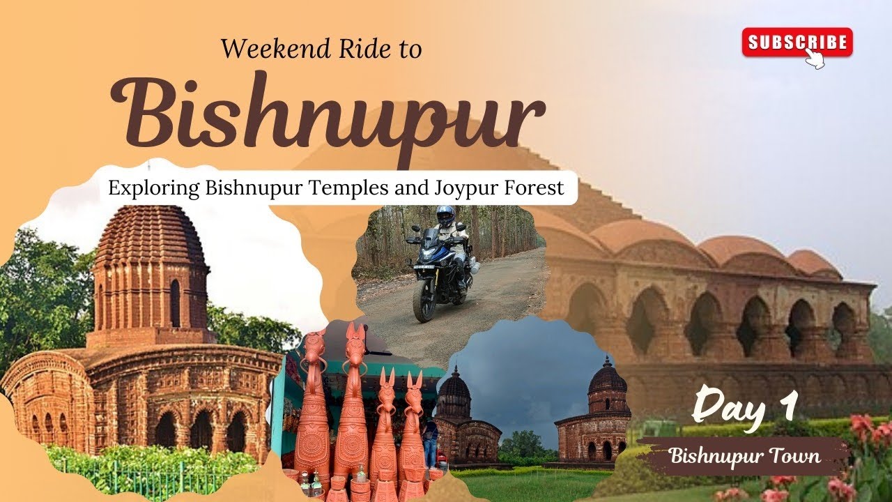 Exploring the Land of Culture | Bishnupur, Bankura | Weekend Solo Ride 