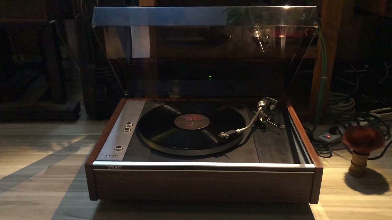 Mâm Đĩa Than Teac TN -80 + Cần Fidelity resrearch Fr-34 + Đĩa than Hà anh Tuấn ( Cuối ngày người ..)