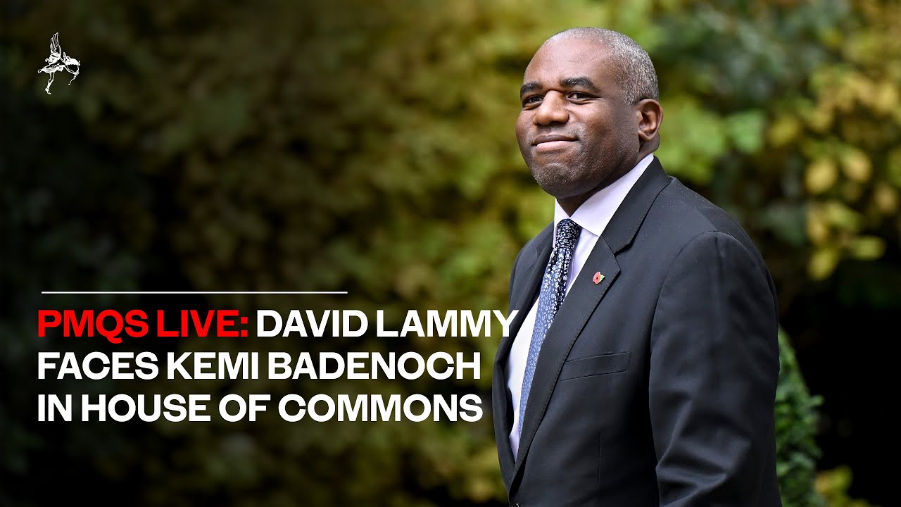 PMQs LIVE: David Lammy answers questions in the House of Commons