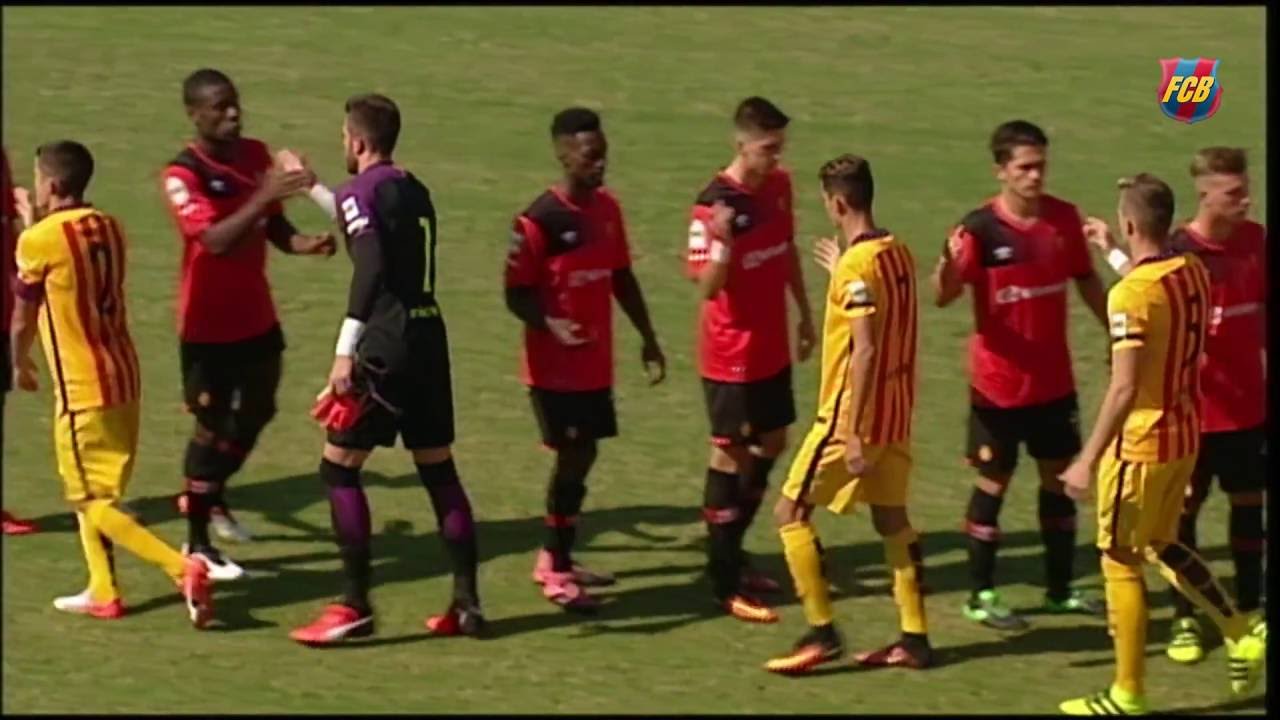[HIGHLIGHTS] FUTBOL (2aB): Mallorca B - FC Barcelona B (2-3)