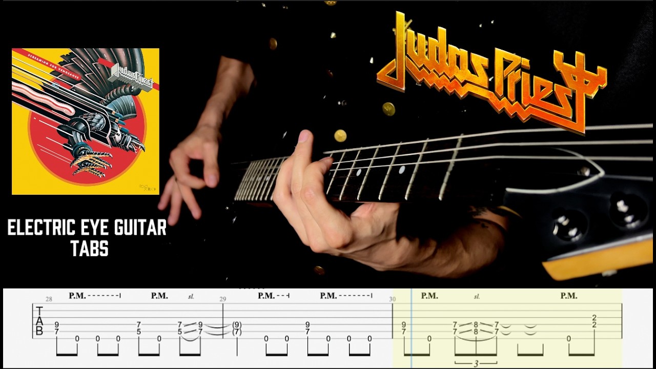 Judas Priest - Electric Eye Guitar Cover w/Tabs