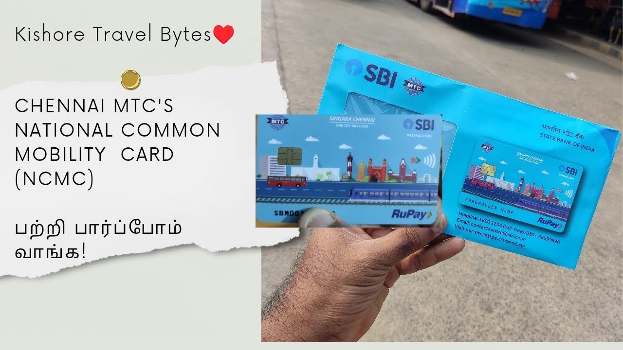 All new Singara Chennai's NCM Card | MTC Bus | Detailed Review Tamil | One City One Card |100 Rupee