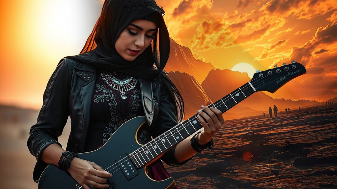 SAAT LANGIT DIGULUNG - GOTHIC GIRLS METAL RELIGI | AI MUSIC VIDEO