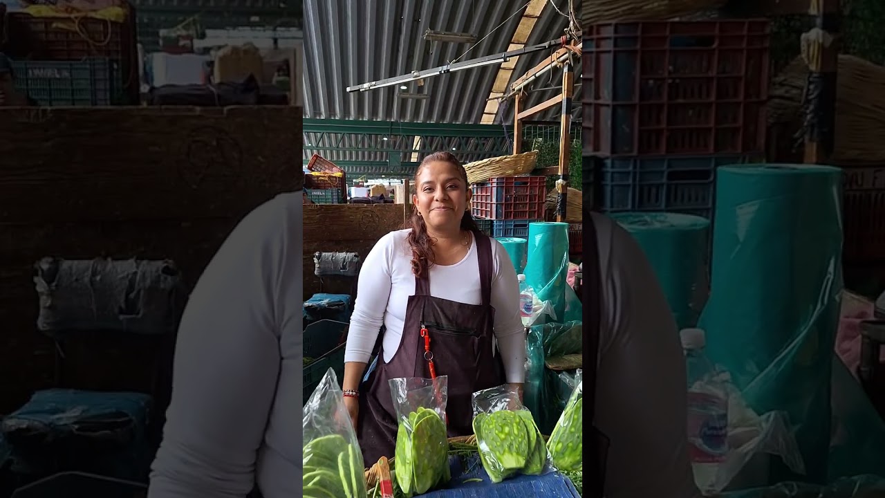 Precio del nopal Aqui en la #CentralDeAbastos 