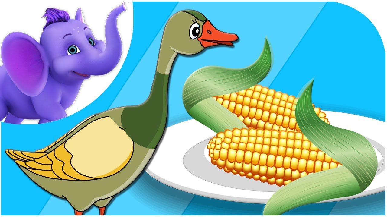 Vintery, Mintery, Cutery Corn - Nursery Rhyme with Karaoke