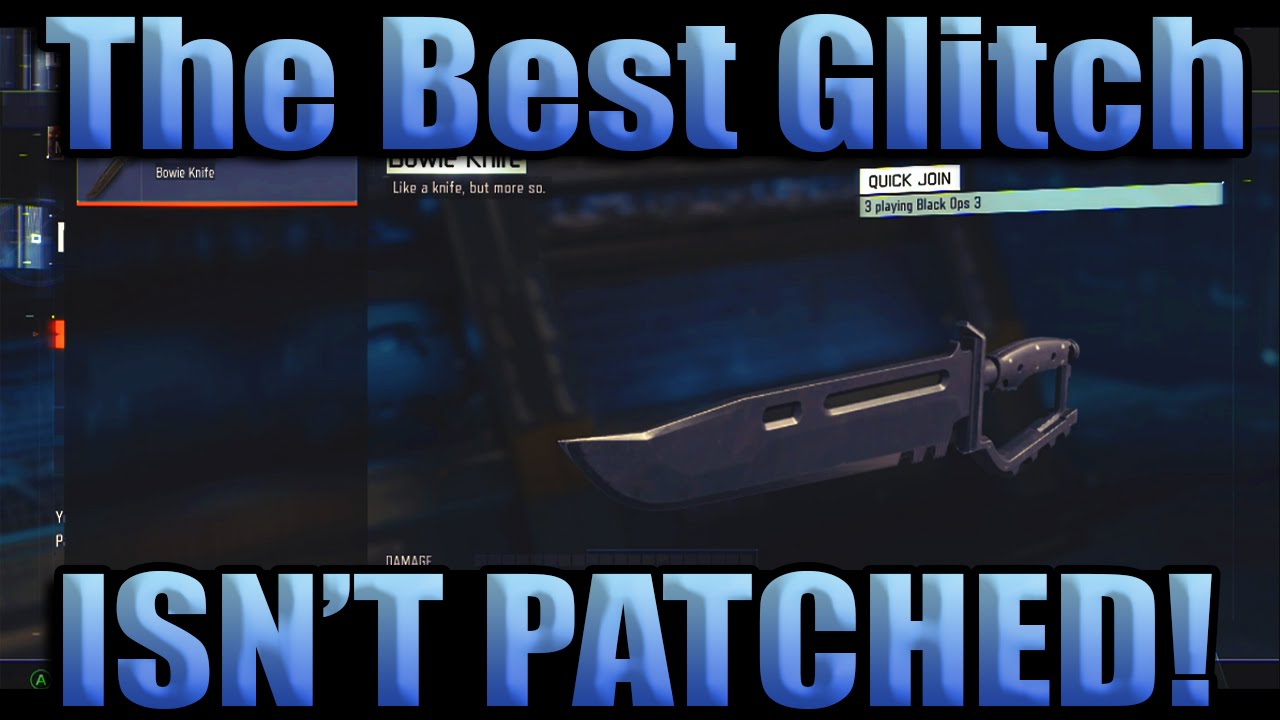 Patched - Black Ops 3 - They Forgot To Patch 