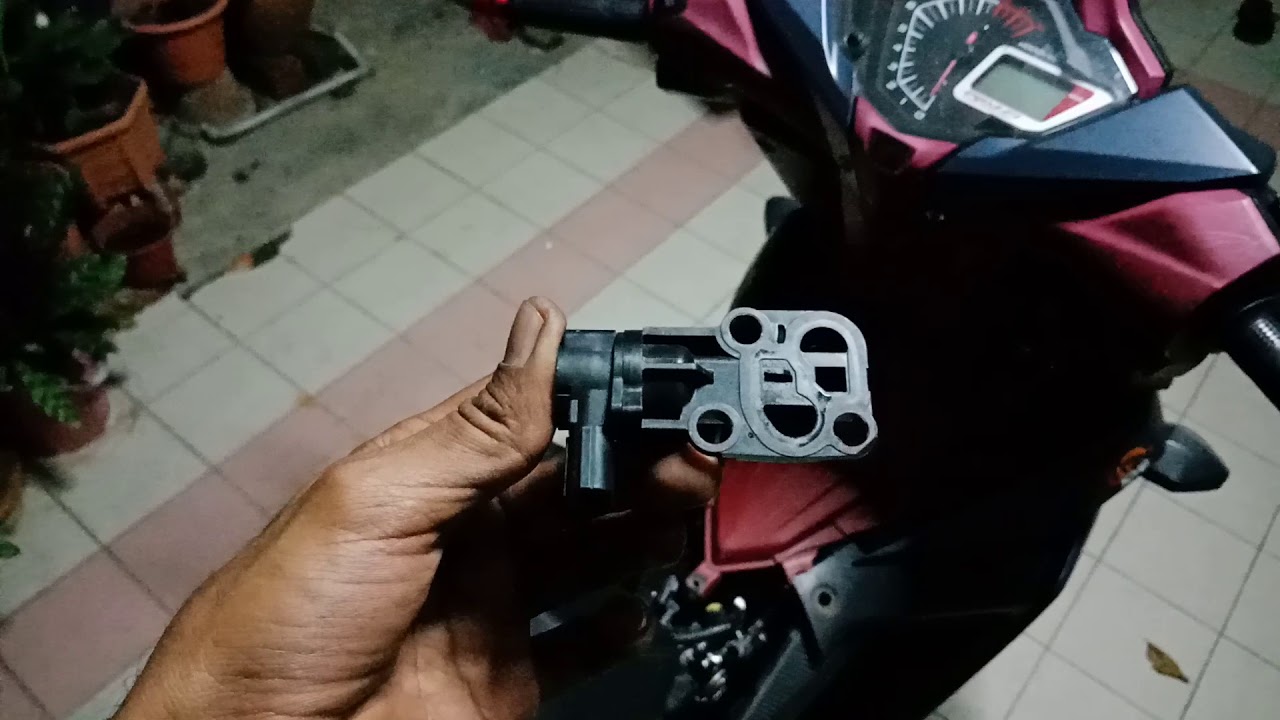 RS150R IACV Sensor - Cara kenalpasti masalah