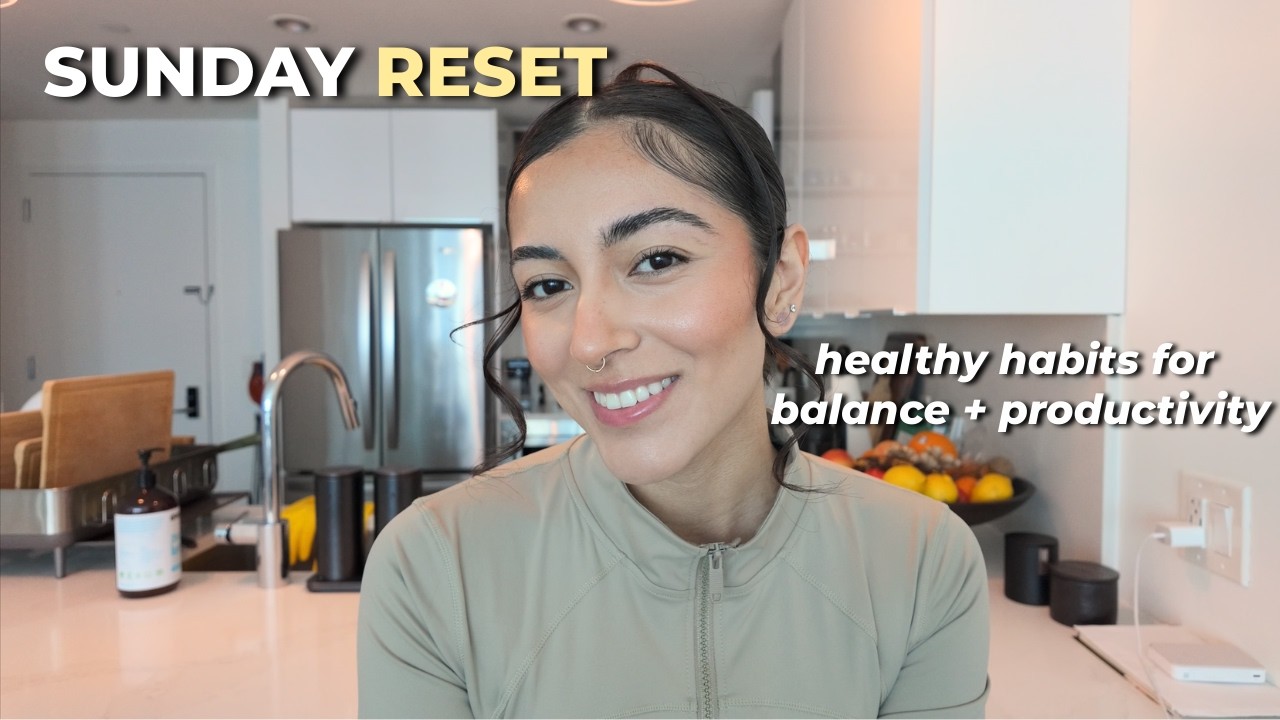 Sunday Reset With Me | Building Healthy Habits While Living With an Autoimmune Disease