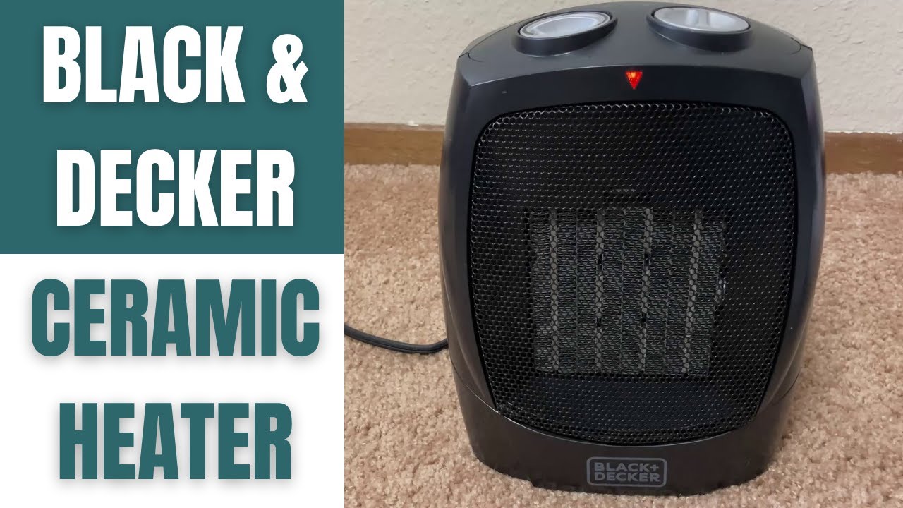 Персональный керамический обогреватель Black & Decker BHDC201