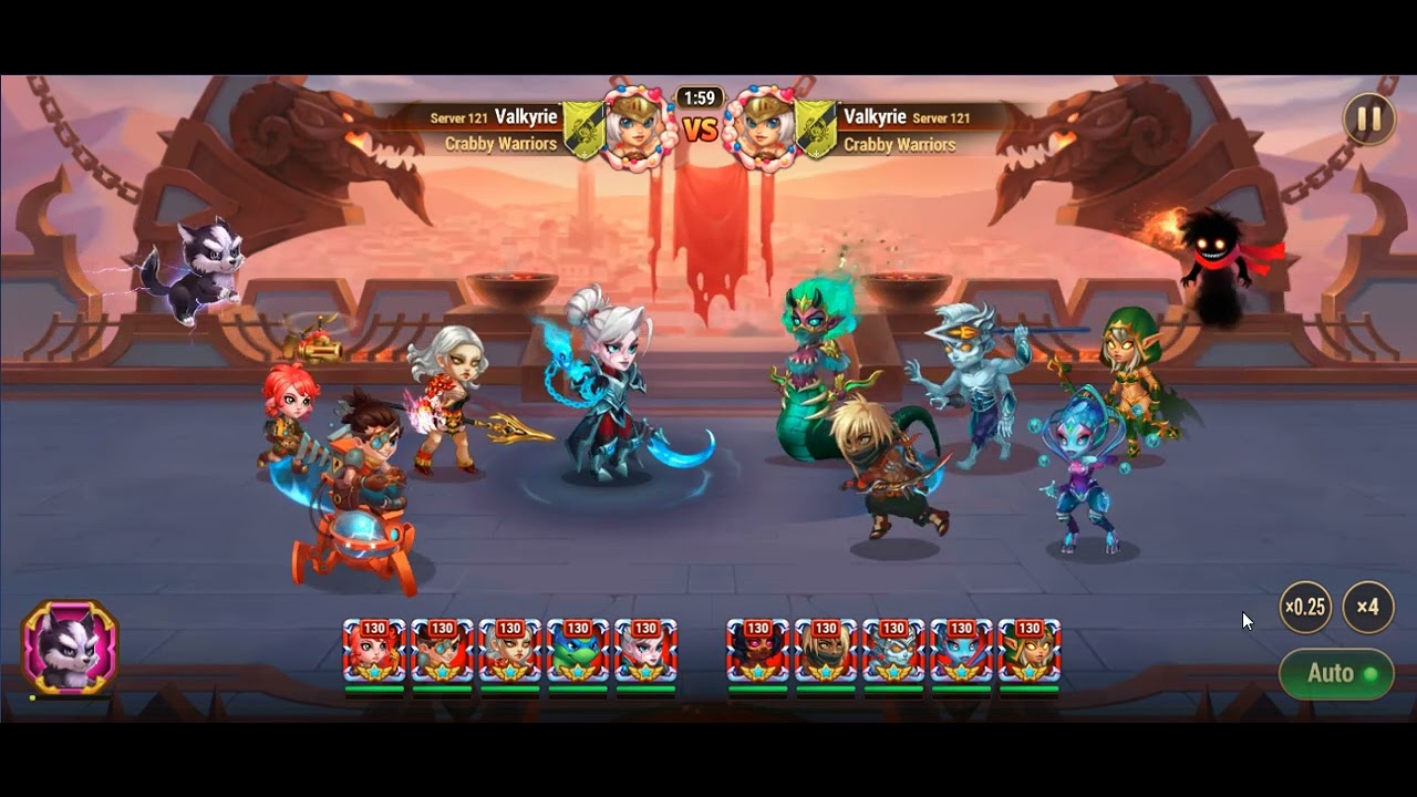 Hero wars- Team dodge vs Team armor penetration