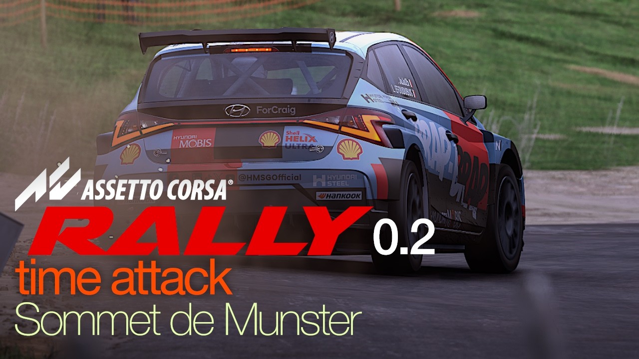 Assetto Corsa Rally v0.2 – Hyundai i20 Rally2 | Alsace “Sommet de Munster” | 2:26.937