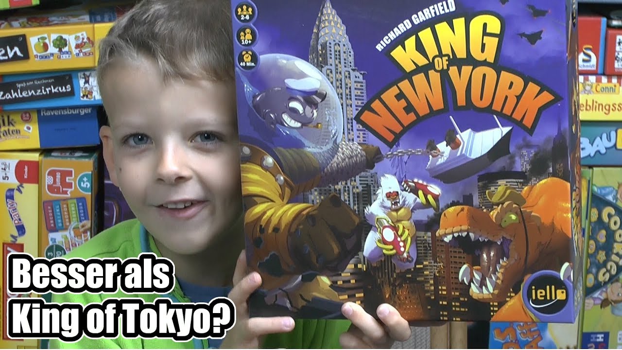King of New York (iello) - ab 10 Jahre - besser als King of Tokyo?