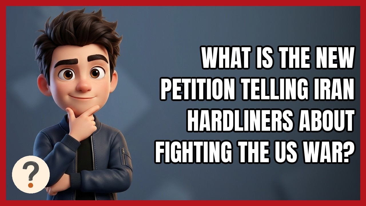 What Is the New Petition Telling Iran Hardliners About Fighting the US War?