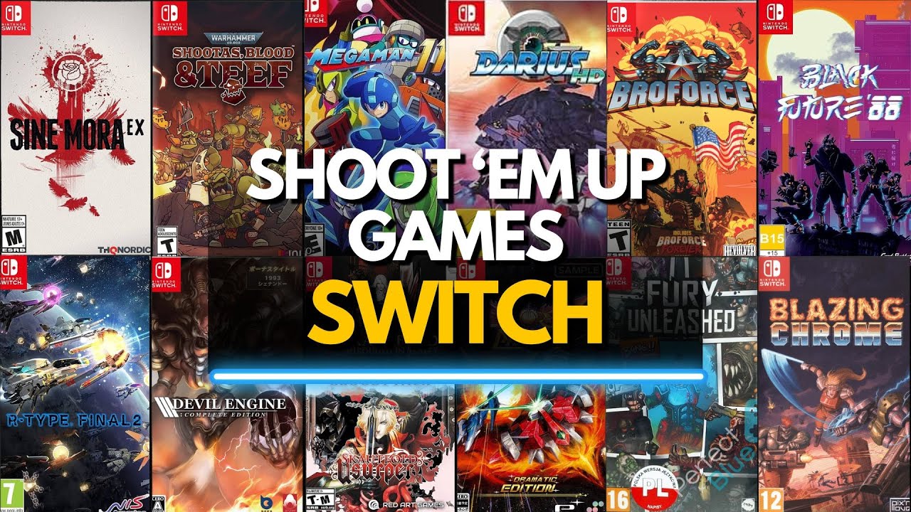 Top 50 Best Shoot &rsquo;Em Up Games on Nintendo Switch (2025)