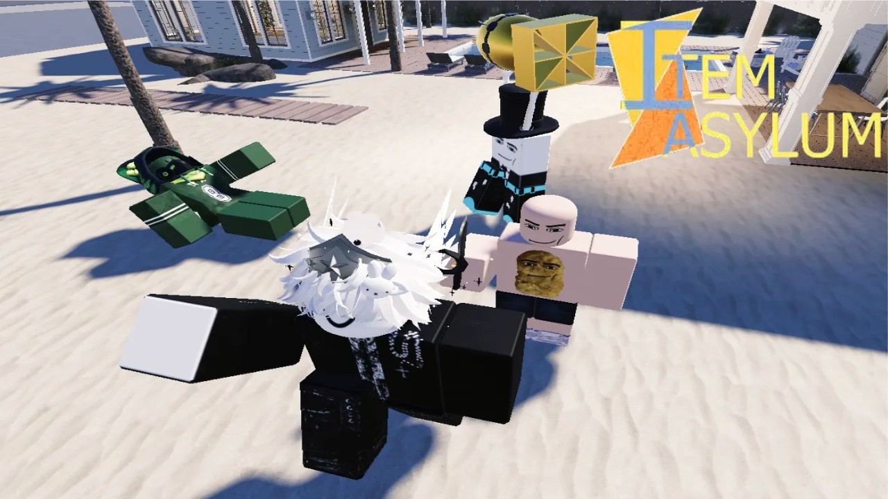 IDIOTS PLAYS ROBLOX ITEMS ASYLUM