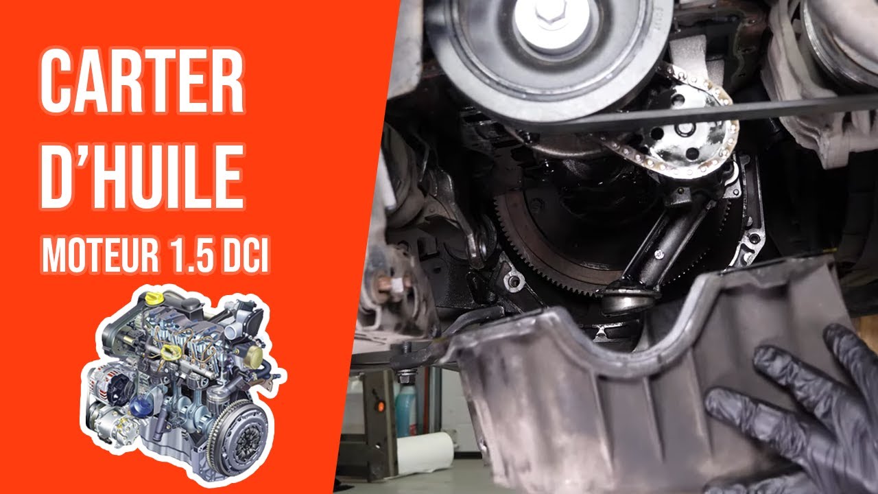 Comment enlever ou changer le carter d’huile sur 1.5 dCi 🚗