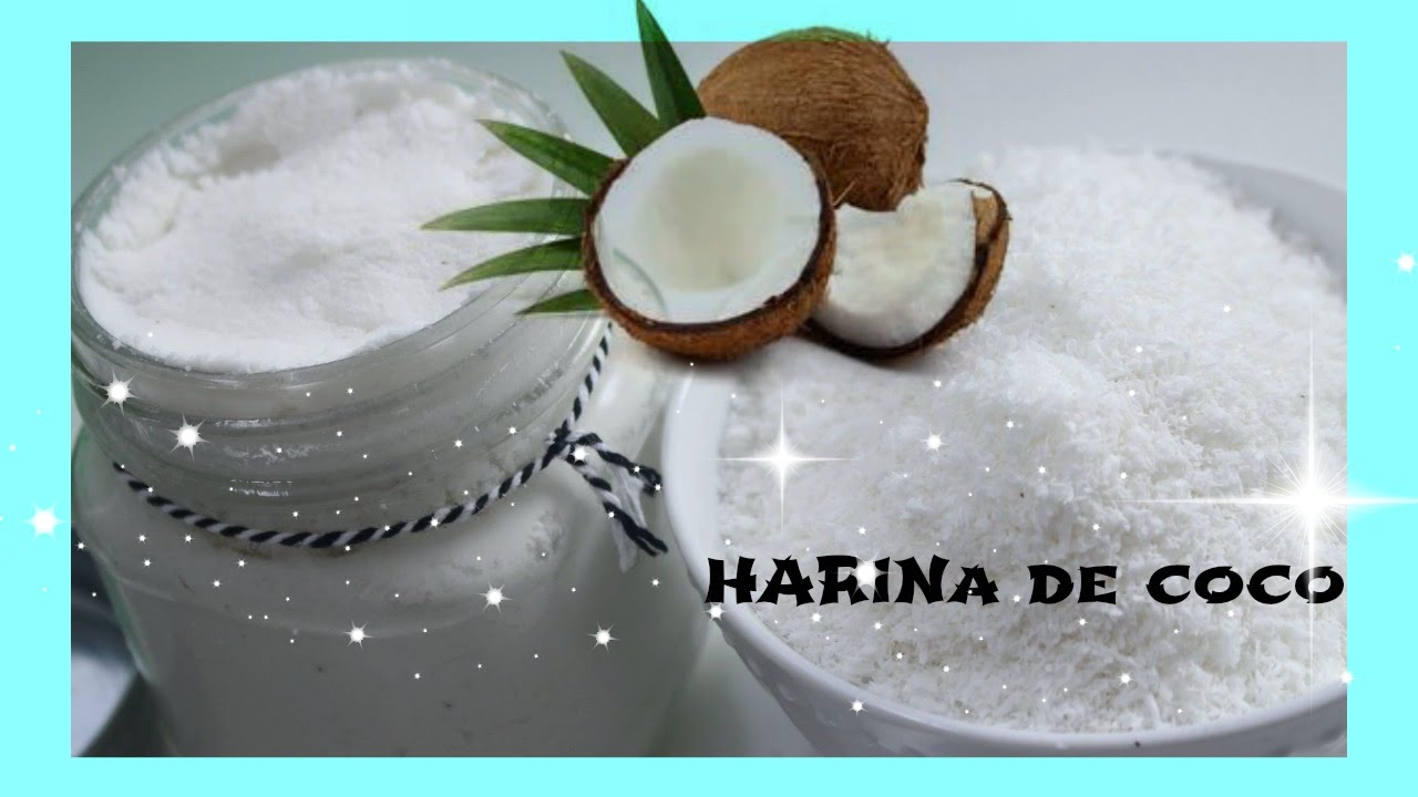 HARINA DE COCO/COMO HACER HARINA DE COCO