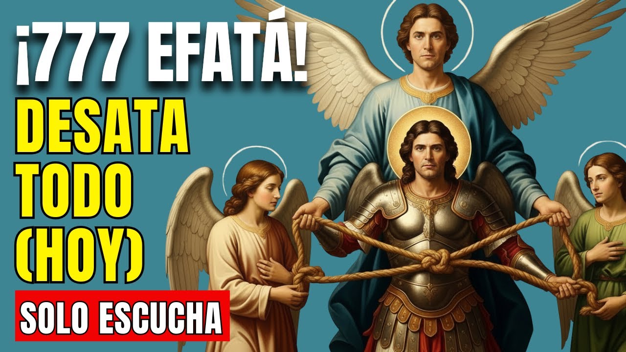 ¡777 EFATÁ! Desata Nudos Difíciles: Tu Ángel y los 3 Arcángeles Resuelven lo Imposible(Solo Escucha)
