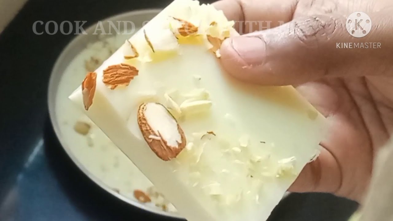 How to make agar agar sweet in tamil | agar agar sweet recipe in tamil | china grass sweet in tamil