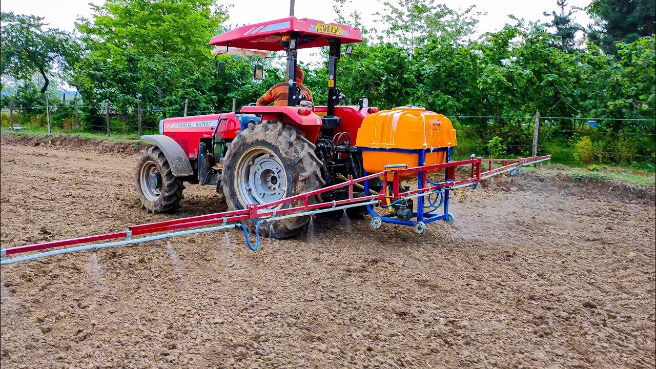 Kanatlı Kaan 400S İlaçlama Makinesi ile Taban İlacı Atıyoruz Ekim Öncesi Son Hazırlıklar