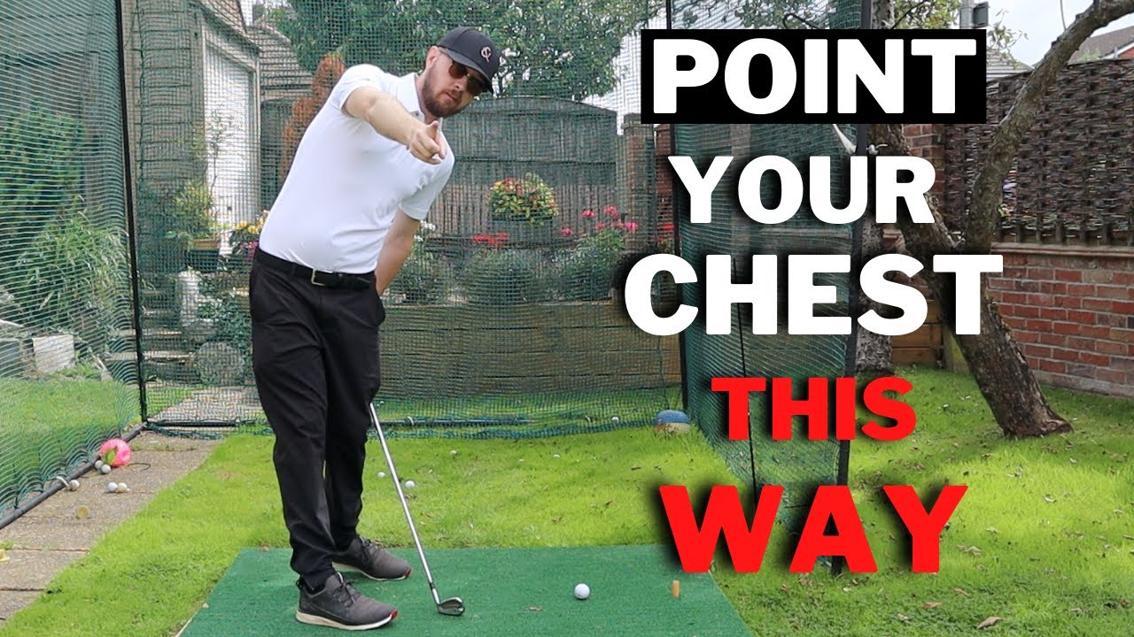 FIX YOUR OVER THE TOP GOLF SWING - Do this Chest Move For INSTANT Results