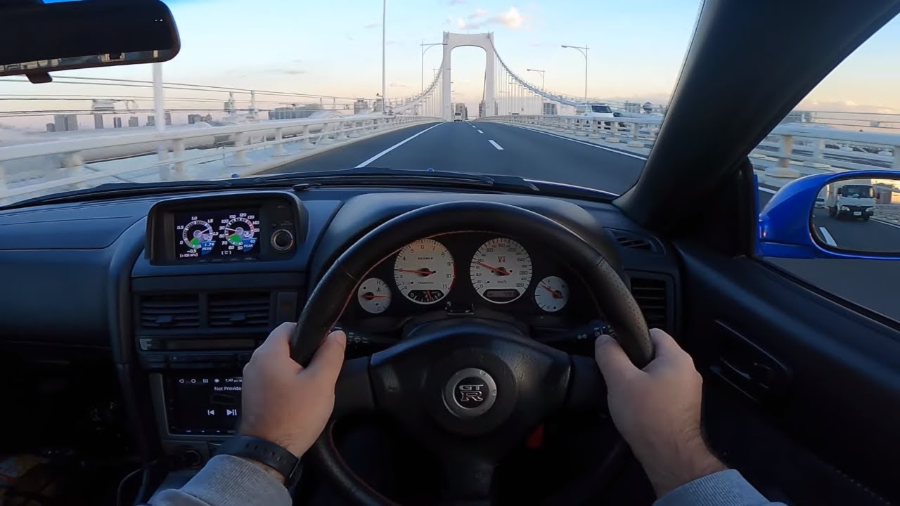 Tokyo'nun EN UZUN OTOBANI WANGAN'da KESİNTİSİZ POV SÜRÜŞÜ! En Zor Sürüşlerden Biri! Japonic