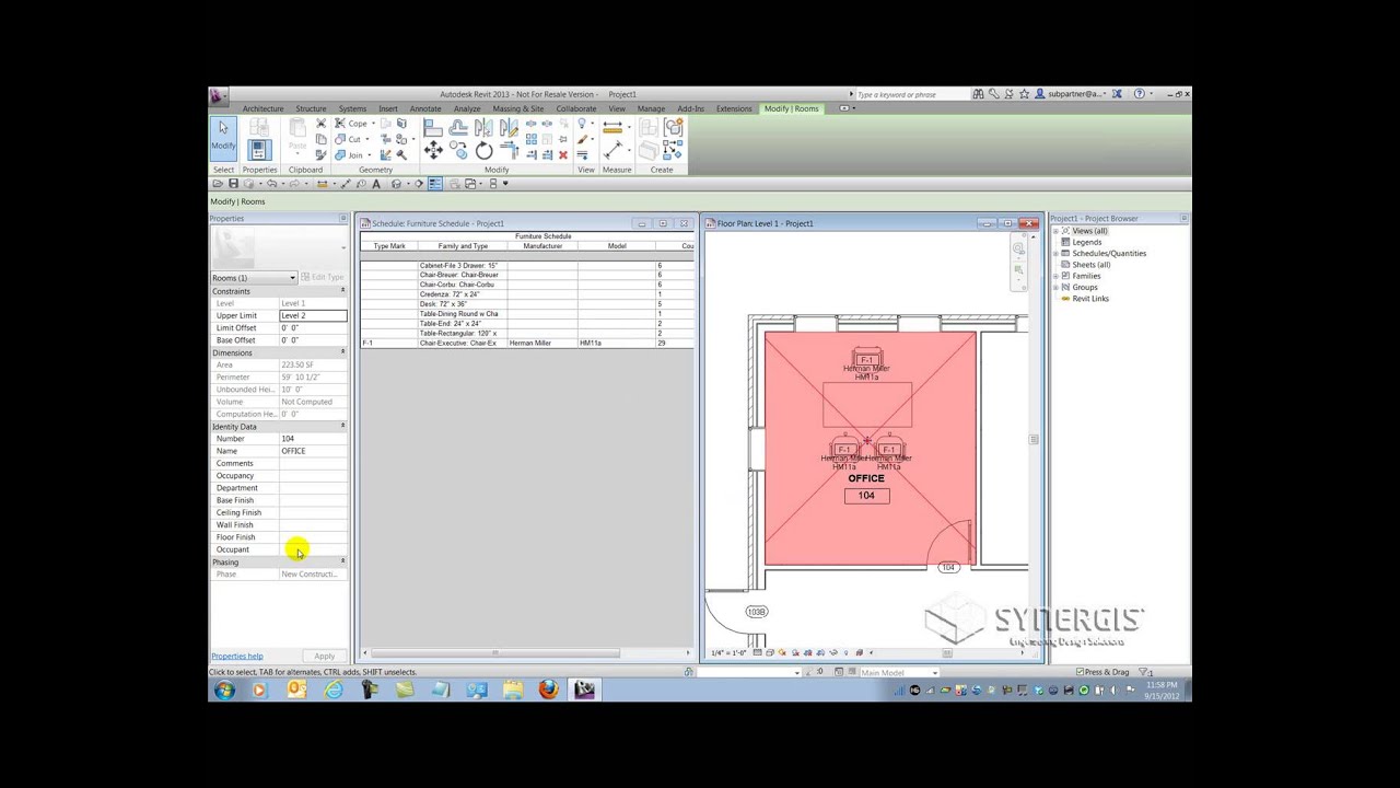 Revit Tech Tip 22 Understanding Revit Parameters 9 5 12