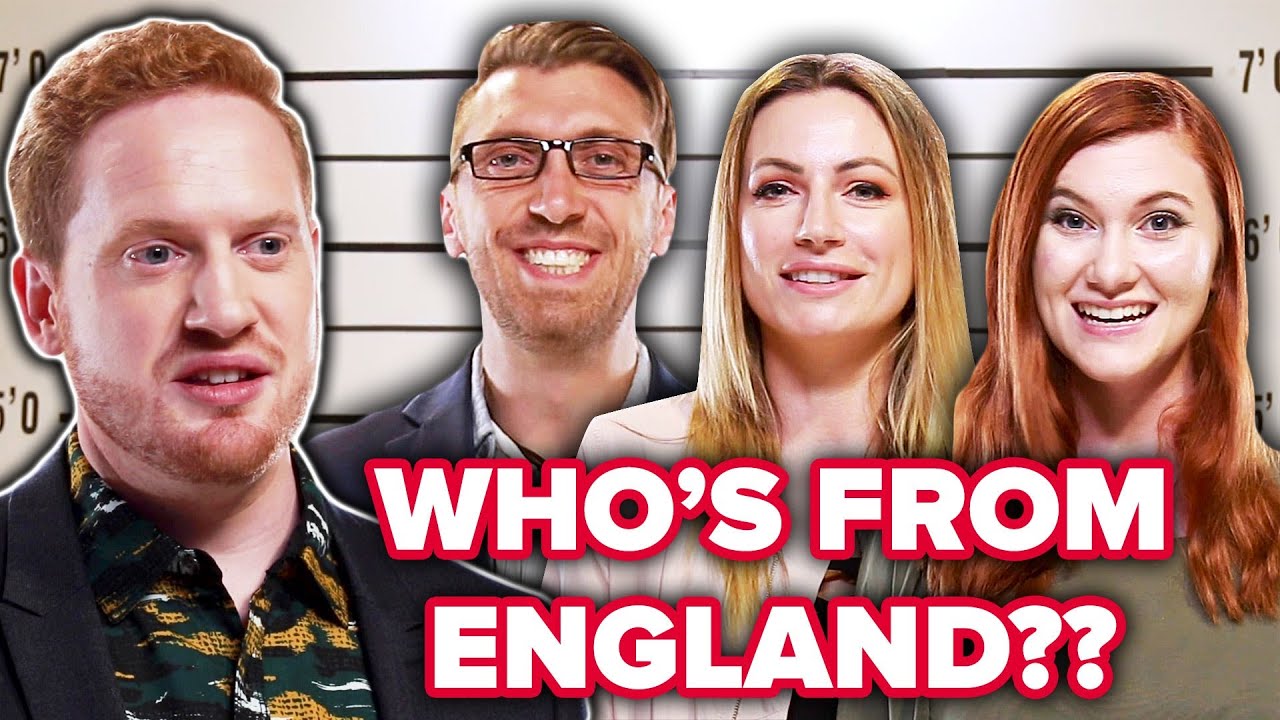 Dialect Coach Guesses Who's Faking An English Accent Out Of A Lineup