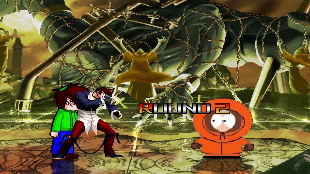 KOF MUGEN Tag Neo Iori & Mh Daniel Vs Kenny Mccormick