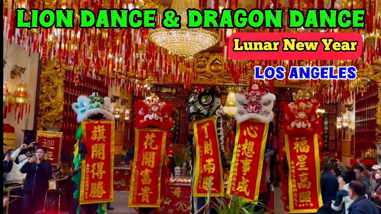 Lion Dance & Dragon Dance｜Immortals (仙樂) x Southern Wind (南風)｜Happy Lunar New Year 2025