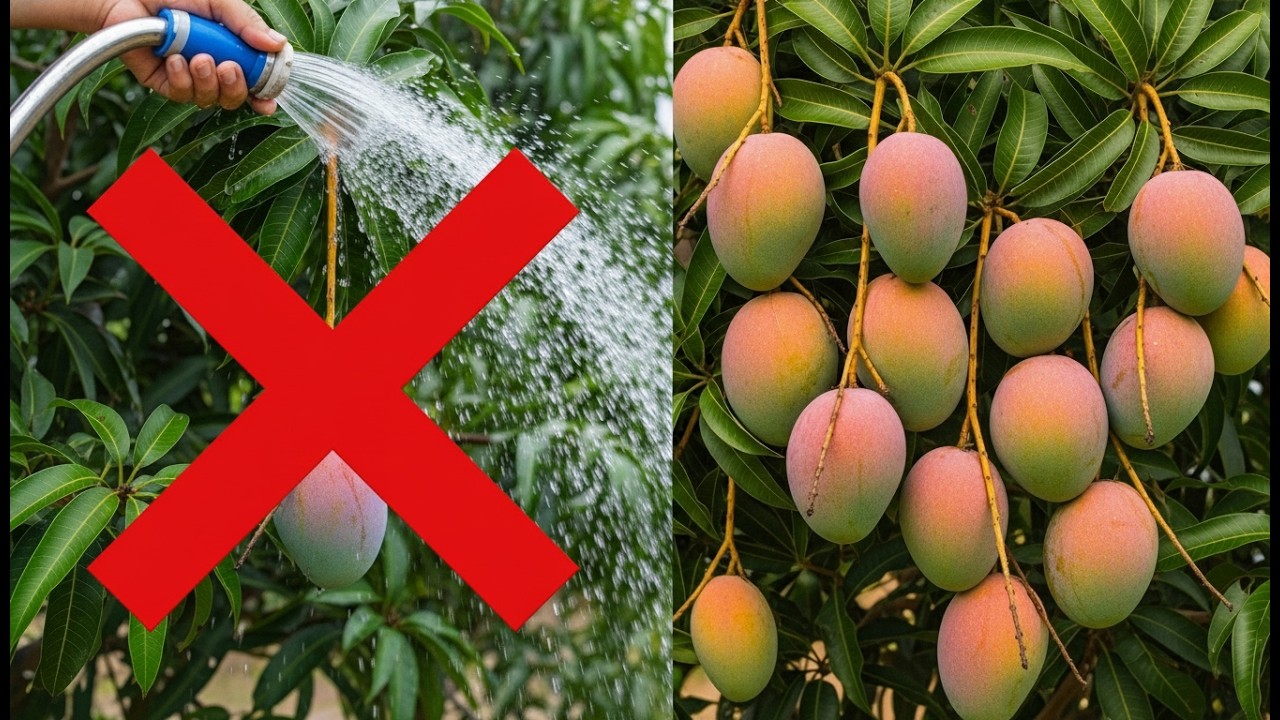 We Never Water Our Mango Tree Anymore. It Produces More Than Ever.