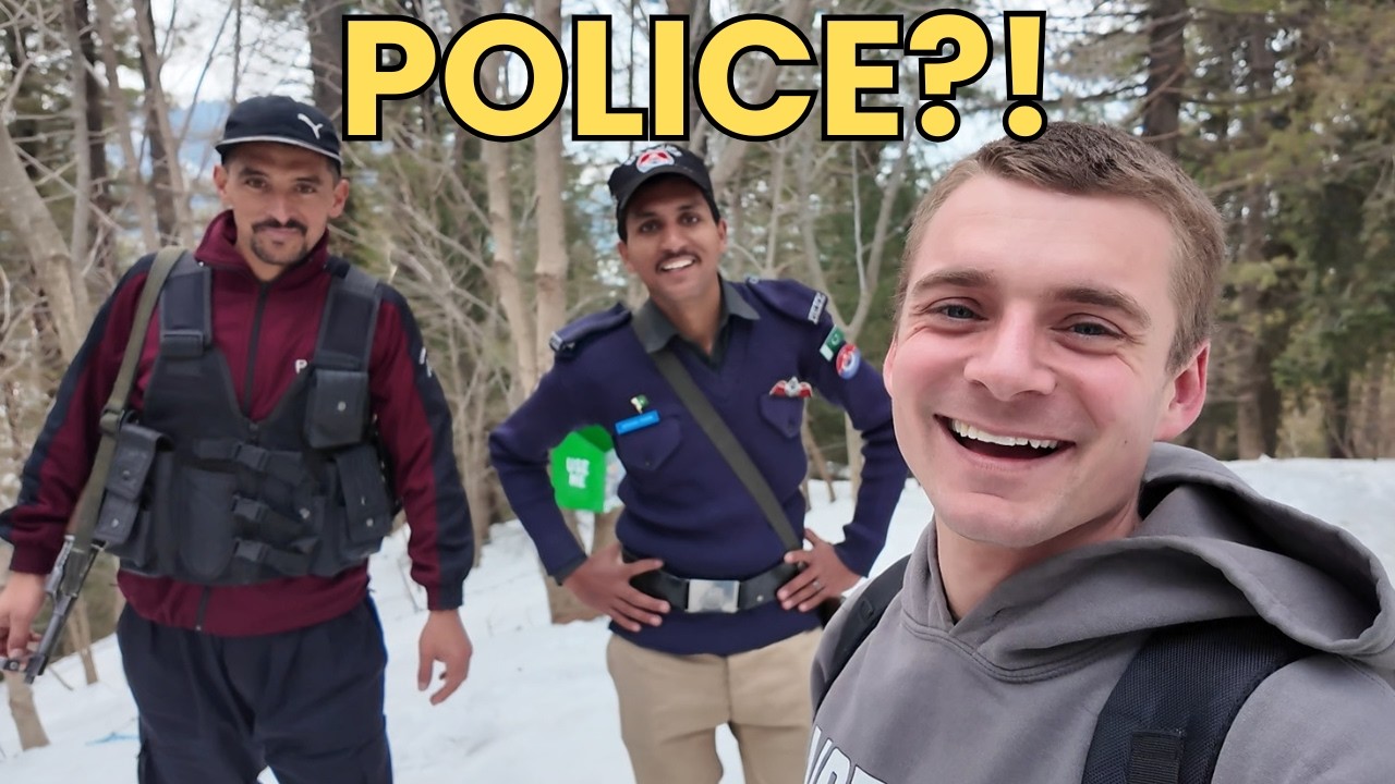 I took the Pakistani Police hiking