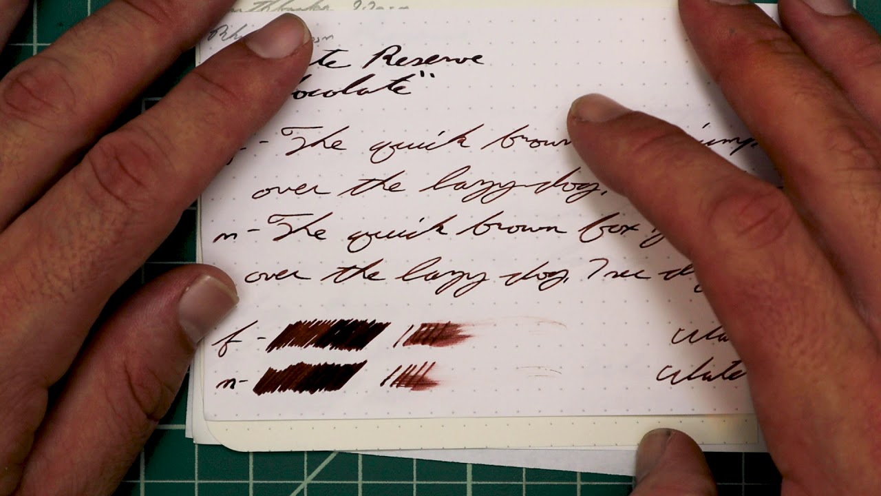 Private Reserve Chocolate Fountain Pen Ink #fountainpenink #fountainpens