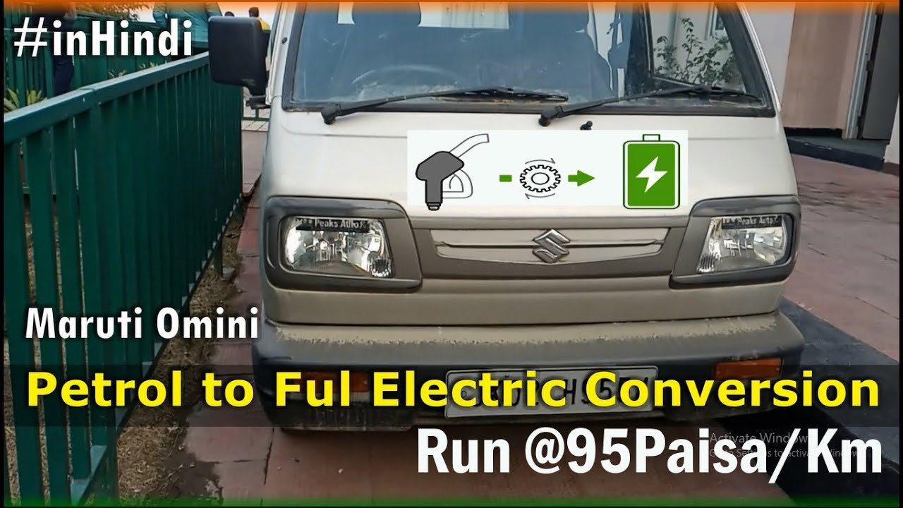 Maruti Omni Ful Electric Conversion I #IITJammu I #Bharat