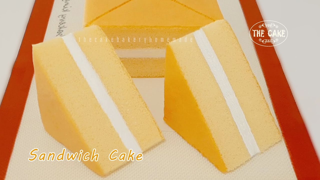 Soft and Moist Sandwich Cake : By The Cake