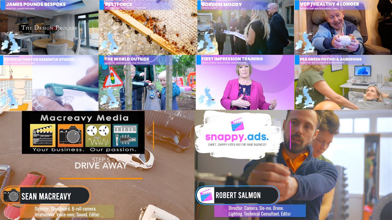 Snappy Ads & Macreavy Media partnership for top-quality, professional, nationwide #videoproduction