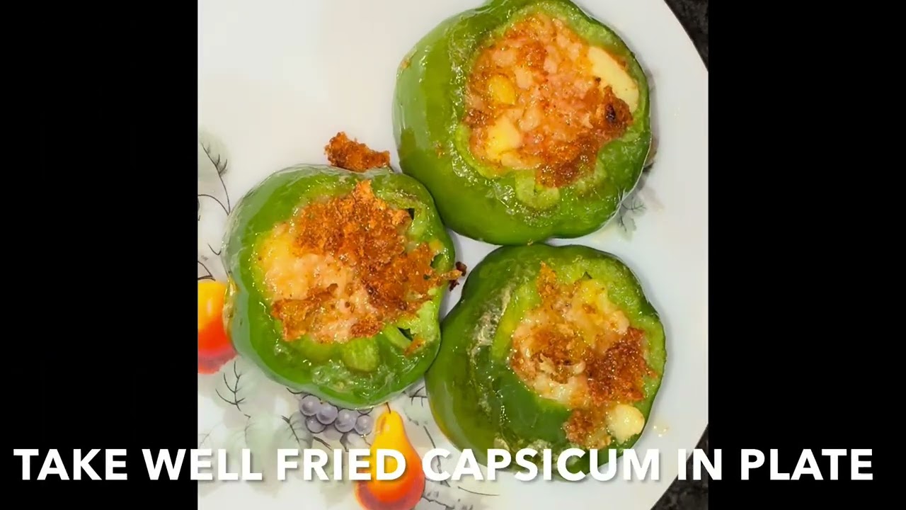 STUFFED CAPSICUM EASY RECIPE