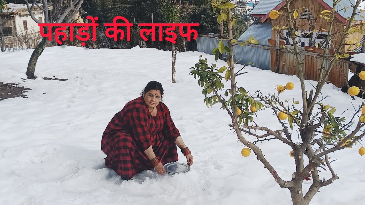 सब्जी को ठंडा करने का देसी तरीका 😍पहाड़ों की लाइफ /bhaderwahi lifestyle vlogs /daily Vlogs. 