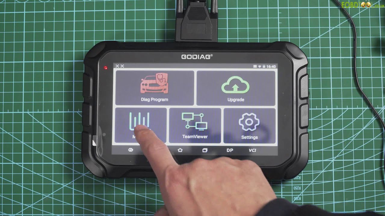 Godiag GD801 Read EERPOM with P001 Programmer Unit