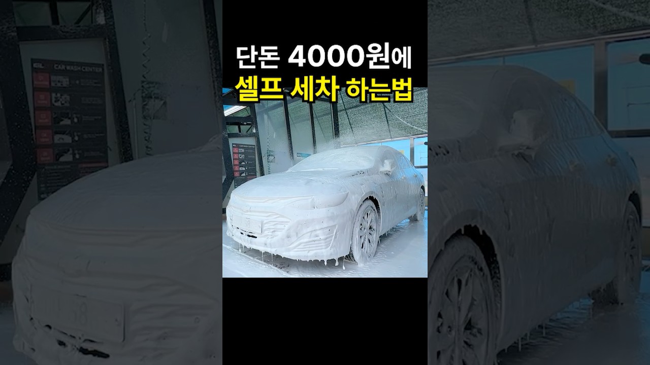 세차장 사장님 죄송합니다..