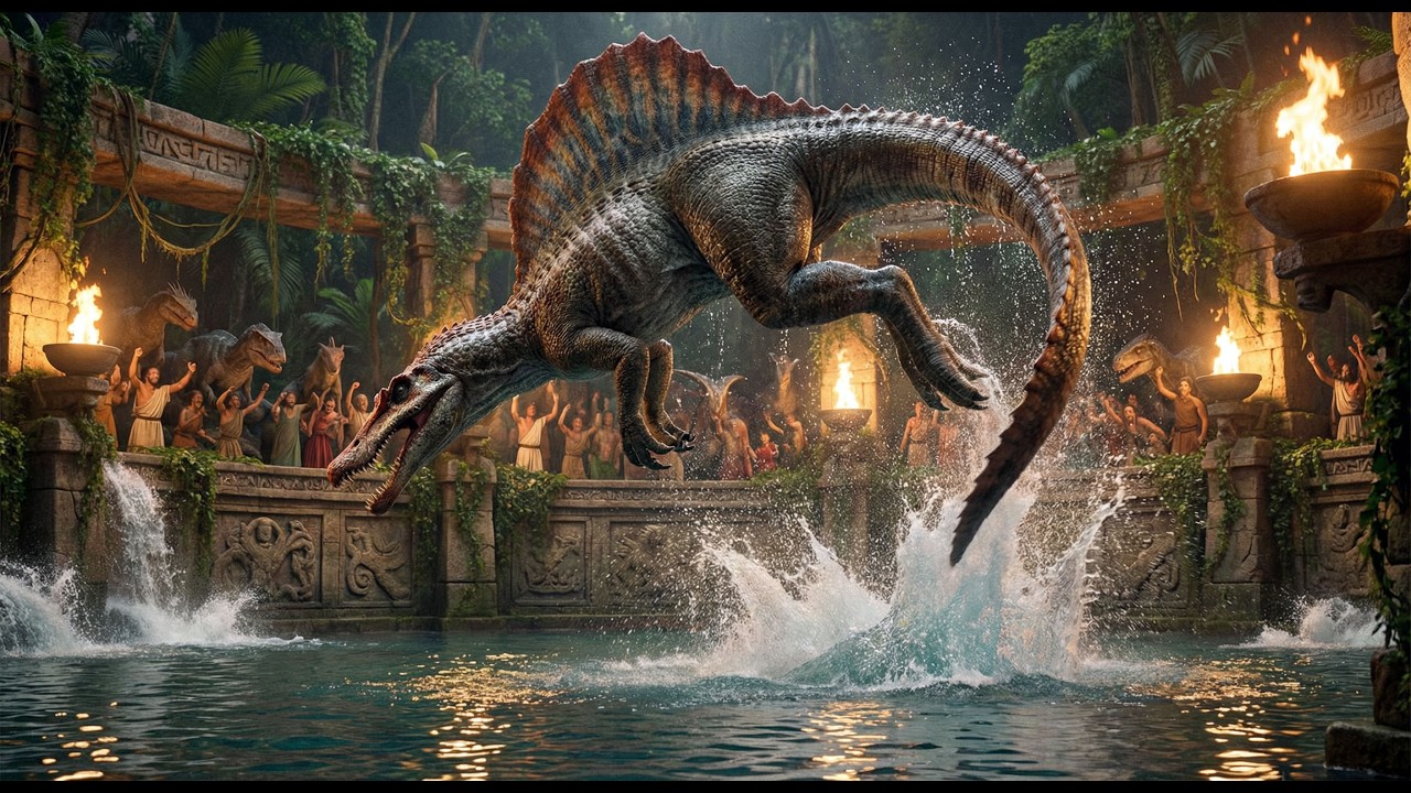 Jurassic Jump: Dinosaurs in Action