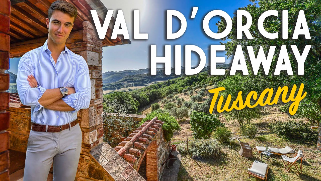 STUNNING RESTORED COUNTRY HOME FOR SALE IN VAL D’ORCIA, TUSCANY, ITALY | CASALE IN VENDITA TOSCANA